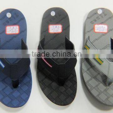 supply made in china men pu slipper