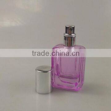 Empty Refillable cosmetic empty perfume glass bottle