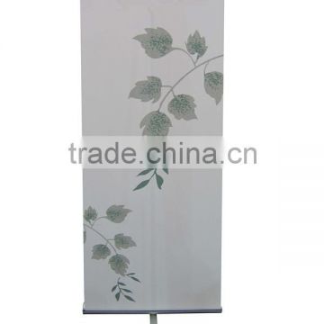 Hot sale luxury roll screen, 80*200cm aluminum display banner stand