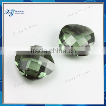 Famous brand double checkerboard cut 149# blue gemstone names 12x12mm rounded square shape spinel gemstones in dubai