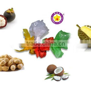 Thai Fruit Toffee (Durian, Coconut, Peanut and Mangosteen Flavors)