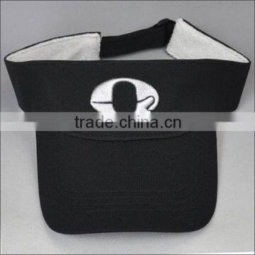 sun visor hat for sale/black sun visor bucket hat