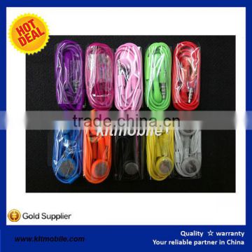 Cheap colorful headphone with mic