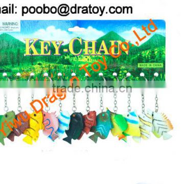 Supply soft pvc toy key ring for promotional item