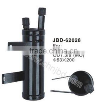 Small steel cylinder AC refrigerant filter drier ,Auto Universal AC Receiver Drier