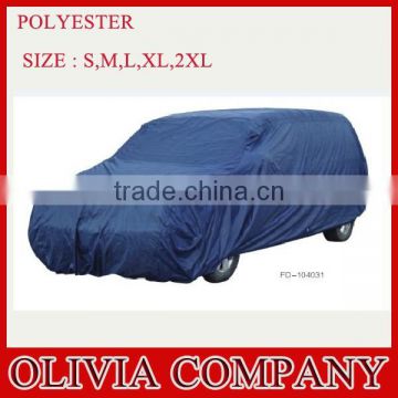 Auto accessories high quality polyester car cover in automatic car covers from China