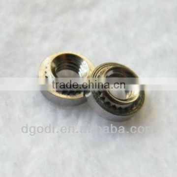 small stainless steel self-clinching floating nut
