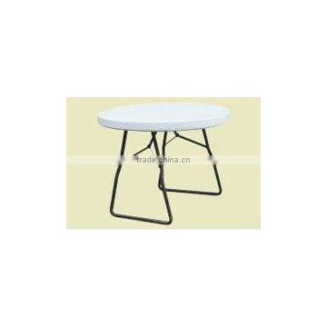 2016 Hot sale High quality blow molded small round plastic tables for sale