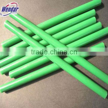 Strong binding strength EVA green hot melt adhesive glue stick
