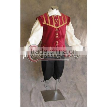 medieval adult men's costume for performance cosplay costume custom made