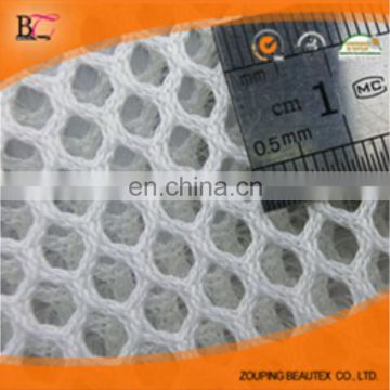 100 polyester sandwich air netting stretch mesh fabric wholesale price in china