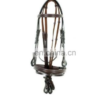 Eco Friendly Comfortable Hot Brown Racing Horse Bridle
