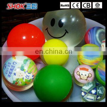 Promotomal goods rubber bouncy ball any size 15mm/30mm