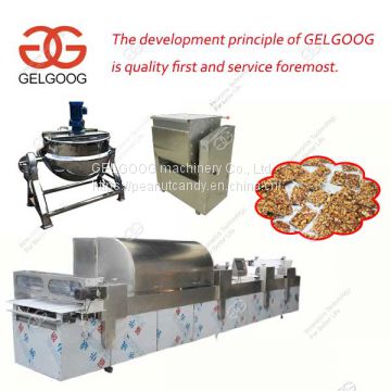 Industrial  Fully Automatic Peanut Brittle Production Line with High Efficiency
