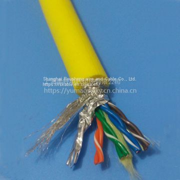 1000v Rov Wire Anti-seawate / Acid-base Rov Cabl Movable