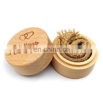 custom exquisite small wooden boxes for ring packaging