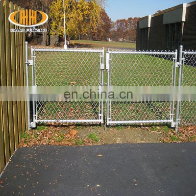 hot dipped galvanized chain link fence gates 36 inch chain link diamond wire mesh fence gate