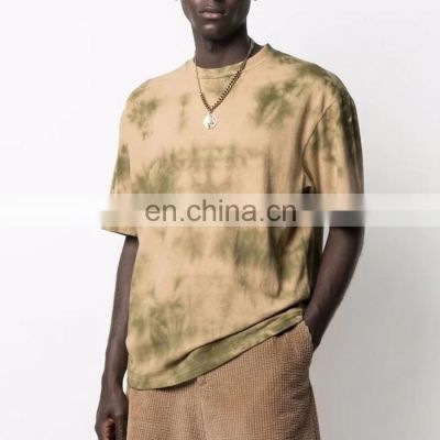 men fashion pattern oem design 100% cotton tie dye streetwear customT tshirt