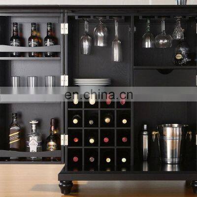 Customized Restaurant Nightclub with Wine storage Cabinet Bar tables Wet Bar