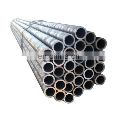 Construction Material ASTM A106 Black Painted API Mild Steel Round Pipe