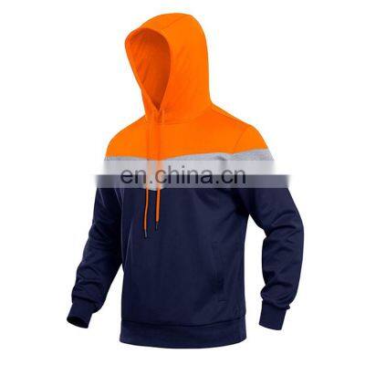Custom logo 100% cotton men hoodie sweatshirts set fleece jogger clothing blank oversize hoodie
