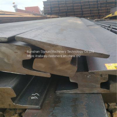 DIN536 A55 Crane Rail Railway Steel Rail
