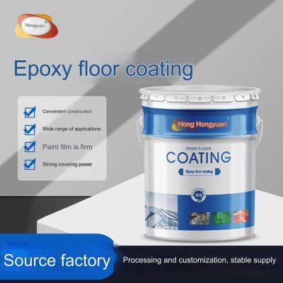 Construction of moisture-proof and wear-resistant epoxy flooring and dustproof factory floor paint