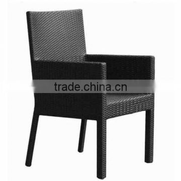 High quality best selling black wicker PE chair from Vietnam