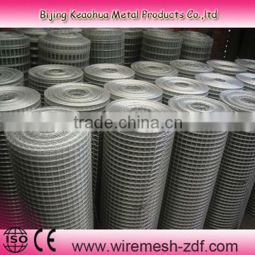 Factory Price 1x1 galvanized welded wire mesh manufacturer