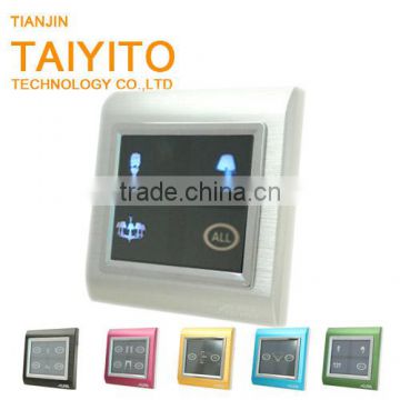 TAIYITO TDWZ6617 and TDWZ4203 zigbee Smart Home Automation touch panel