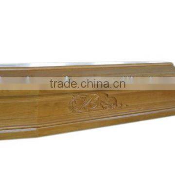 BM02 wood cheap italy coffin