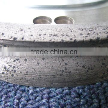 glass Duckbill edge diamond grinding wheel(more photos)