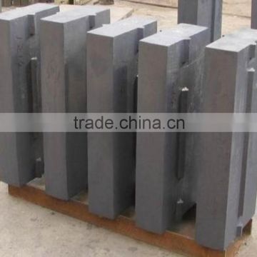 Crusher Spare Parts For Impactor, High Chrome Steel casting Blow Bar