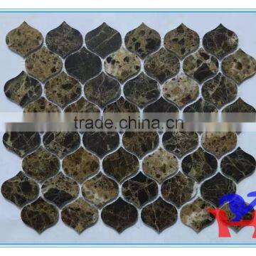 Brown Color Marble Mosaic