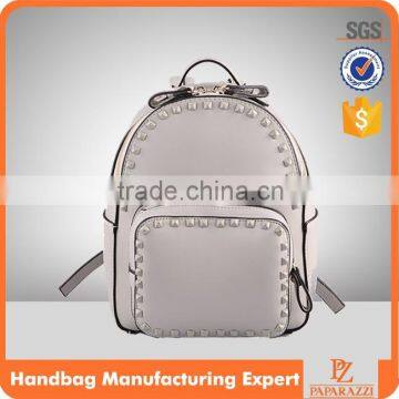 4022 Alibaba wholesale custom backpack 2016 fashion backpack from guangzhou Paparazzi leather factory