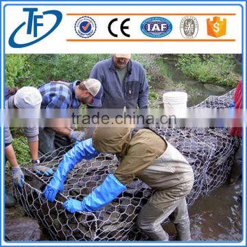Best price gabion box, the stone cage netsfor perimeter security and defence walls
