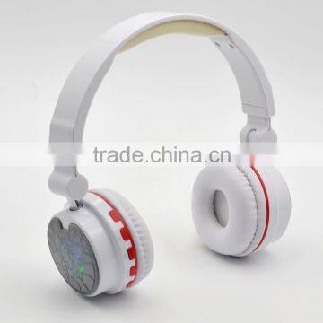 best bluetooth stereo headphone with mic bluetooth wireless headphone FM radio TF card CE FCC ROHS