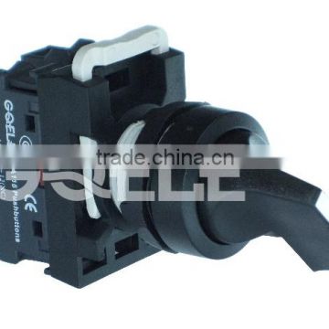2 position long lever rotary switch/selector switch
