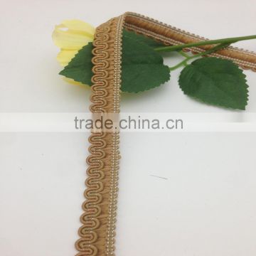 custom colors brown sewing applique braid tape lace trims