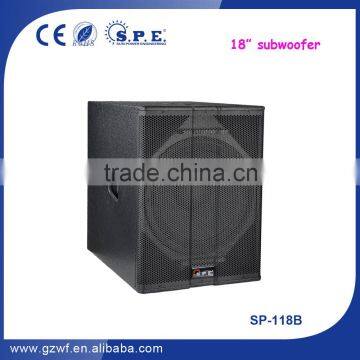 Professional Passive 18 inch China Subwoofer SP-118B