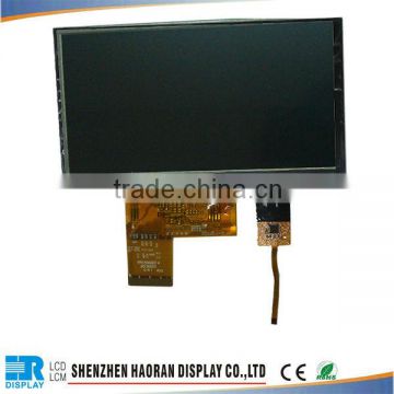 5 inch 480x272 tft lcd display capacitive touche screen and fog screen