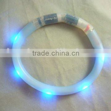 LED Glow Silicon pet safe collar
