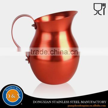2016 Custom high quality Stainless steel india tea pot copper
