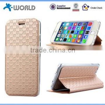 PU leather stand fashion case for iPhone 6S