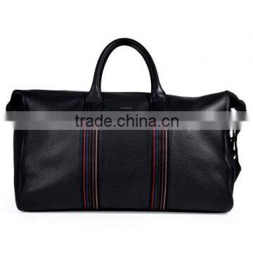 men genuine leather bag real cow leather travel bag