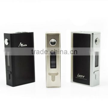 2015 new TC mod Ijoy asolo box mod 200w asolo vape mod easy to change battery accurate temp and taste control