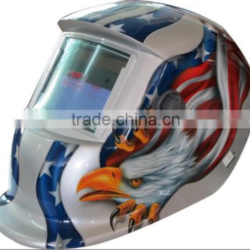 Auto welding helmet with eagle with good quality