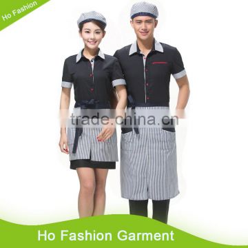 Top Quality hot sell stylish hotel restaurant catering uniforms