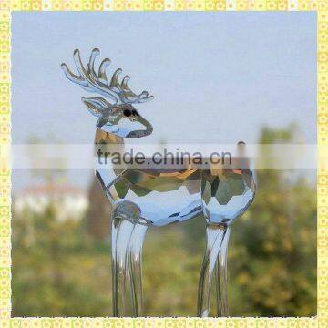 Wholesale Handmade Glass Deer Ornaments For 2014 New Year Gifts