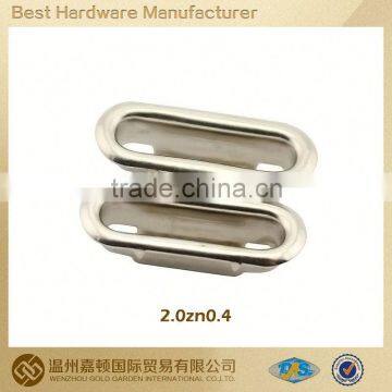 wholesale antique high quality oval shape groove buckle